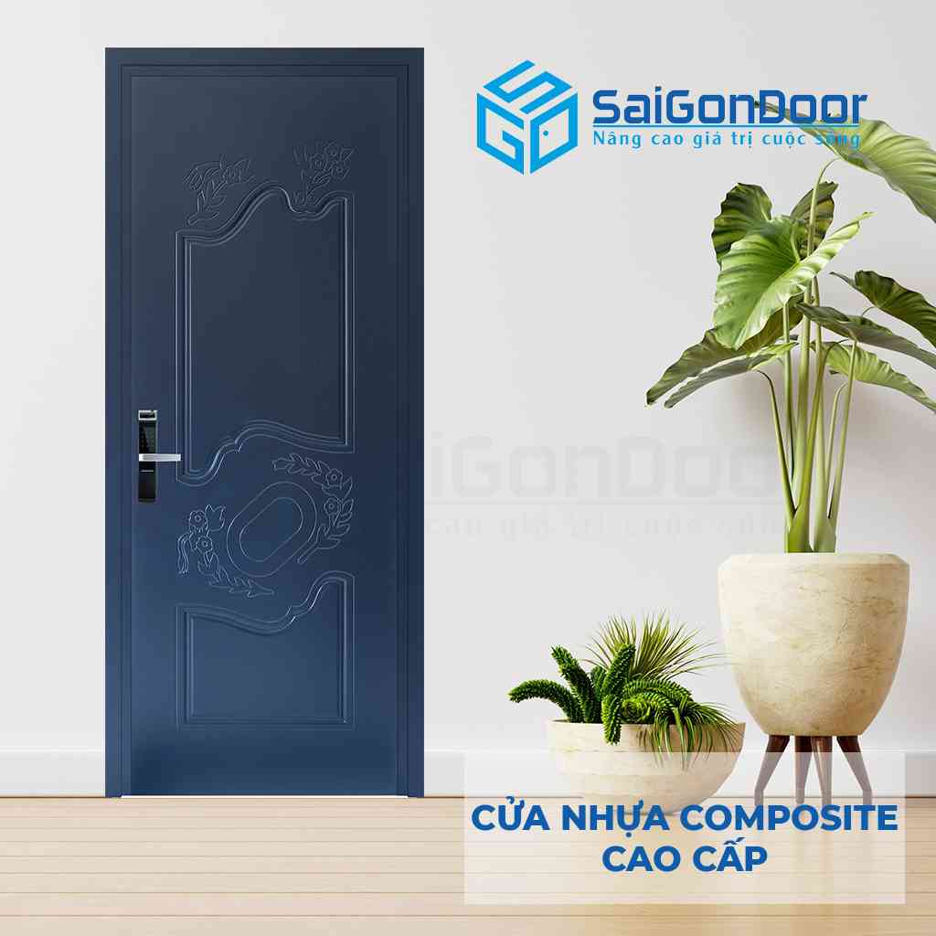 Cửa nhựa gỗ Composite cửa nhựa nhà tắm