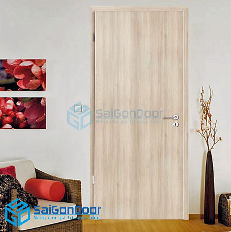 Cửa gỗ MDF Veneer P1-OAK. 1 cua go MDF verneer Cua20MDF20Veneer