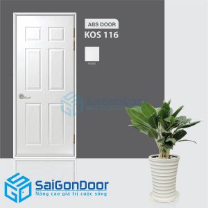 Cửa nhựa ABS Hàn Quốc KOS 116 (2)