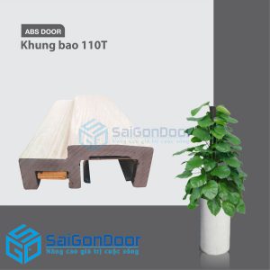Cửa nhựa ABS Hàn Quốc Khung bao 110T