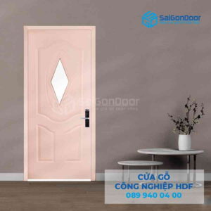 Cửa Gỗ HDF 3AGL C4 2