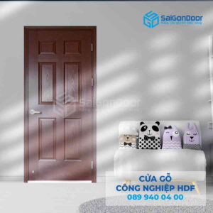 Cửa Gỗ HDF 6A C10