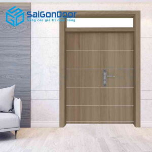 Cửa Gỗ HDF Laminate 2P1R10s FIX