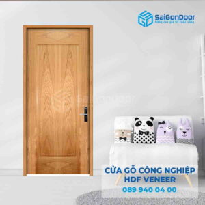Cửa Gỗ HDF Veneer 1B soi