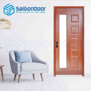 Cửa Gỗ HDF Veneer 6GL Cam xe 2