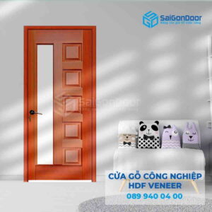 Cửa Gỗ HDF Veneer 6GL cam xe 6