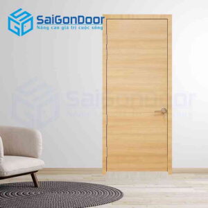 Cửa Gỗ MDF Laminate P1 van ngang