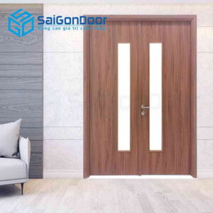 Cửa Gỗ MDF Melamine 2P1G1