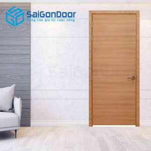 Cửa Gỗ MDF Melamine P1 van ngang