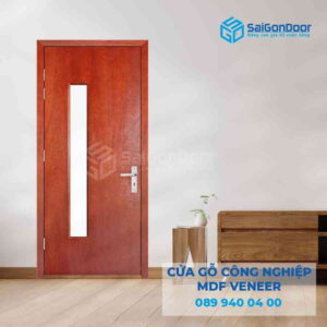 Cửa Gỗ MDF Veneer P1G1 cam xe 2