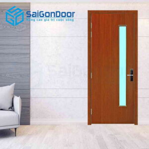 Cửa Gỗ MDF Veneer P1G1 xoan dao