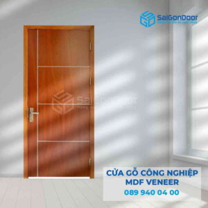 Cửa Gỗ MDF Veneer P1R4b