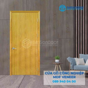 Cửa Gỗ MDF veneer P1R2 ash 3