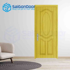 Cửa Gỗ Công Nghiệp SGD 3A ash 1