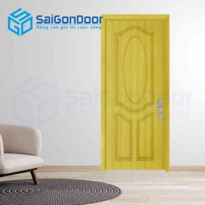 Cửa Gỗ Công Nghiệp SGD 3A ash 2