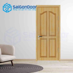 Cửa Gỗ Công Nghiệp SGD 4A ash 1