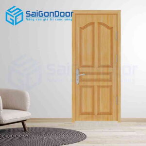 Cửa Gỗ Công Nghiệp SGD 5A ash 1