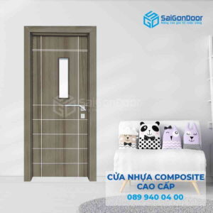 Cửa Nhựa Composite SGD 26CSG1