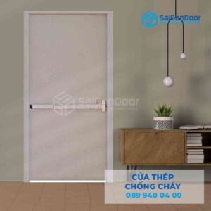 Cửa Thép Chống Cháy P1 xam thanh thoat hiem